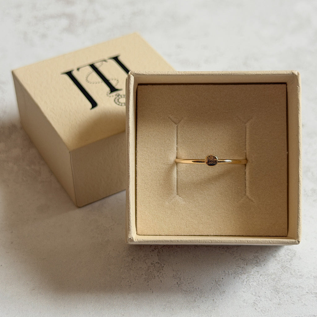 Gold 9ct Grain Ring - Made to Order