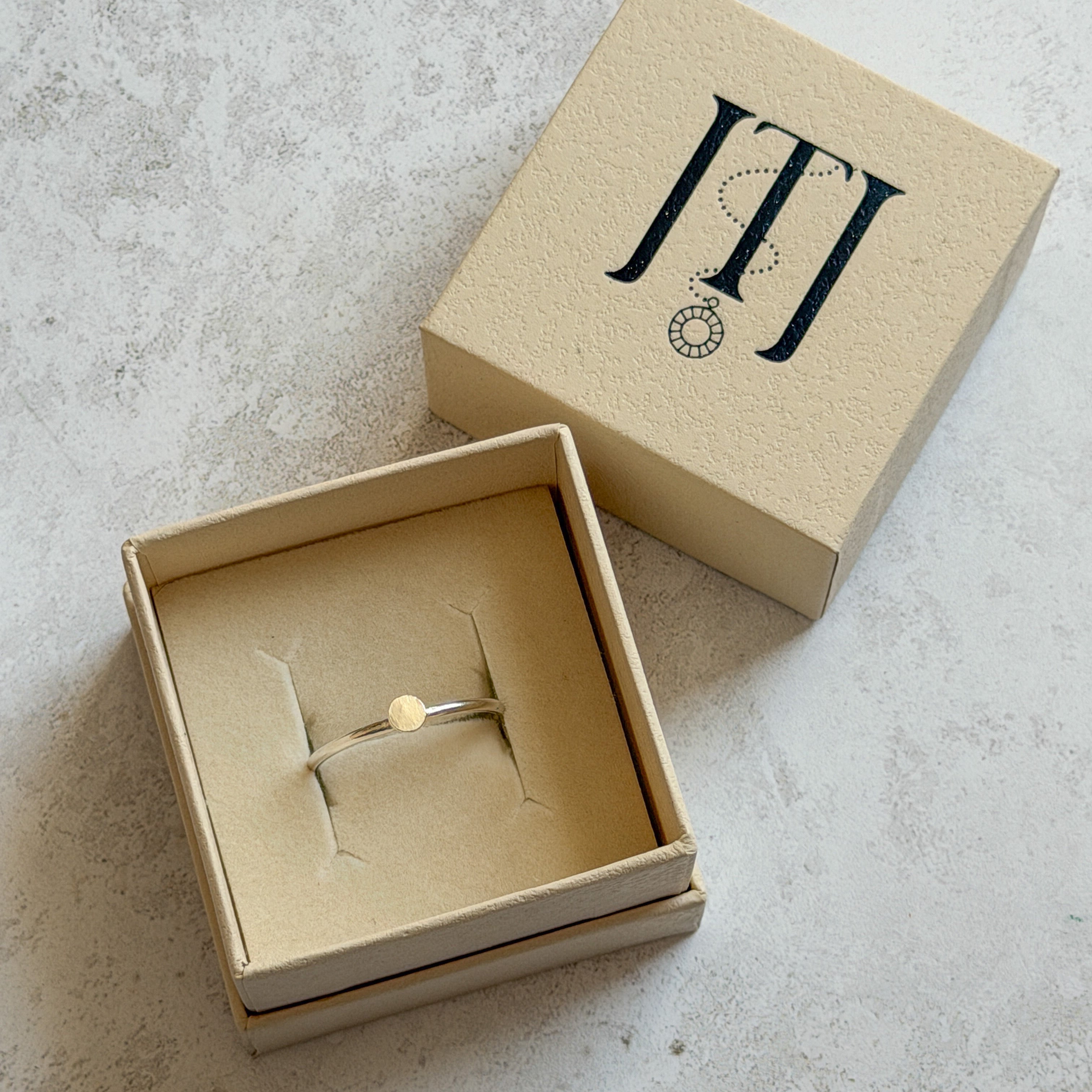 Sterling Silver Grain Ring - Ready to Ship