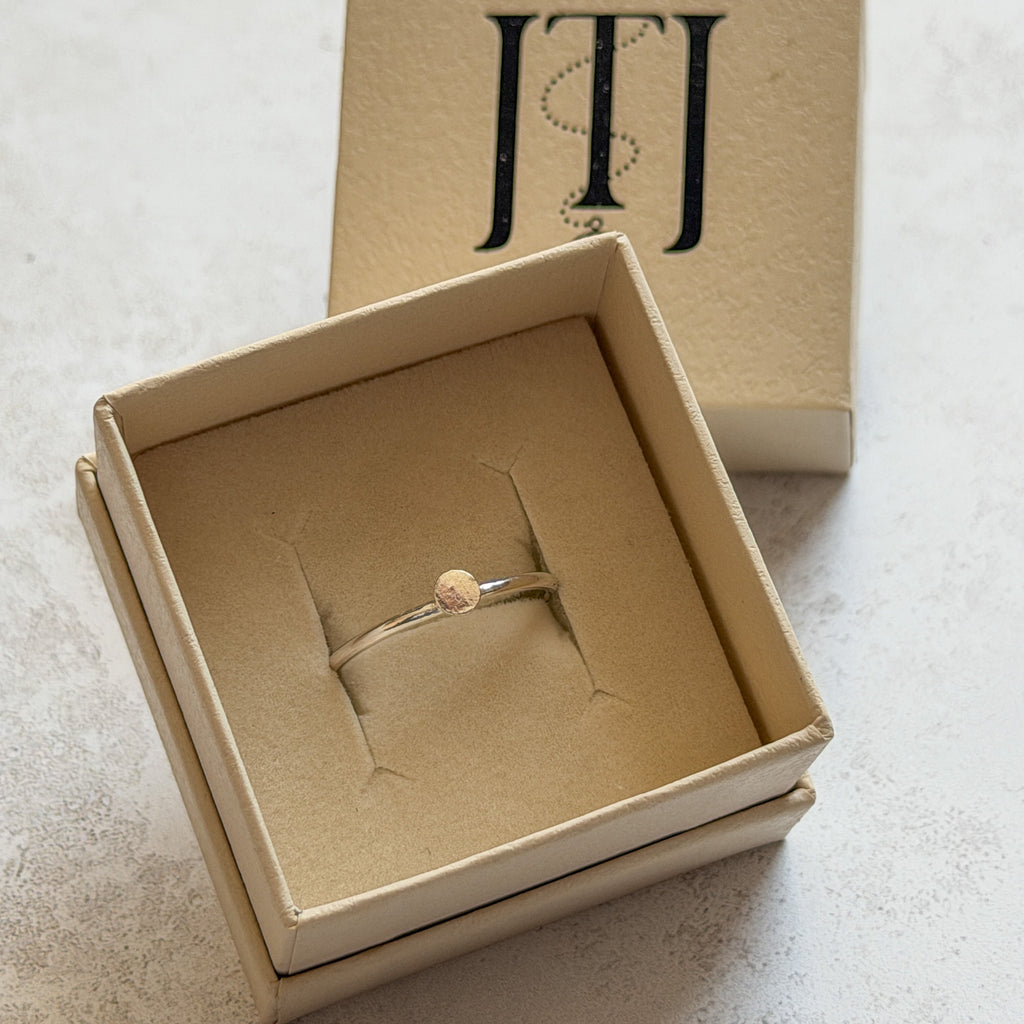 Sterling Silver Grain Ring - Ready to Ship