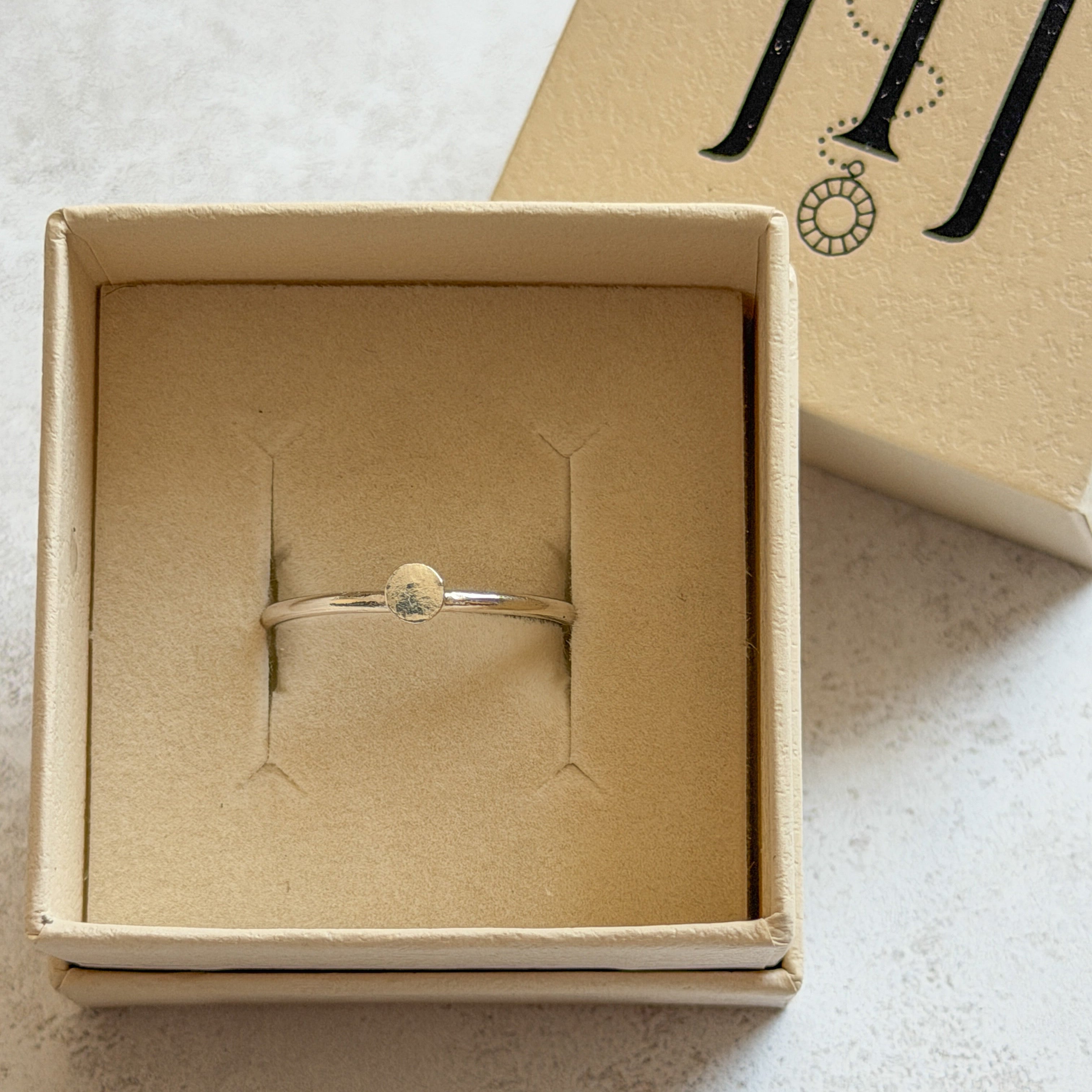 Sterling Silver Grain Ring - Ready to Ship