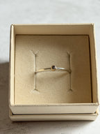 Salt & Pepper Diamond Ring - Made to Order