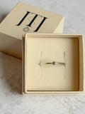 Salt & Pepper Diamond Ring - Made to Order